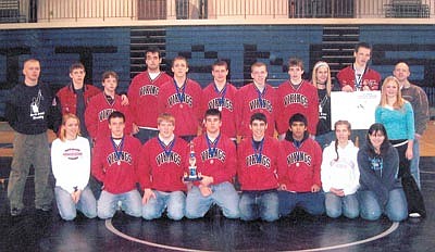 Viking wrestlers pin Fridley