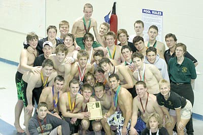 Wildcat swimmers at True Team Meet 