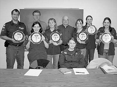 Masons show appreciation to Venturing volunteers