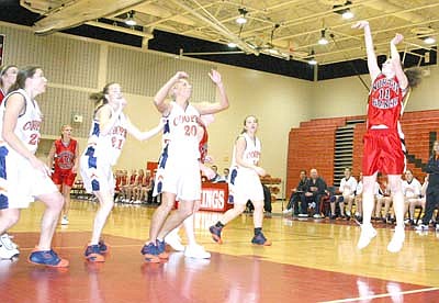 Viking girls run NSC record to 7-3