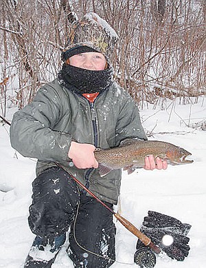 Rainbows in a blizzard