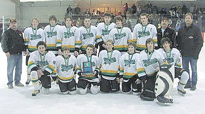 Wildcat B1 Bantam Hockey boys end season