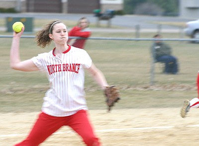 North Branch softball loses close one to Irondale in season opener 