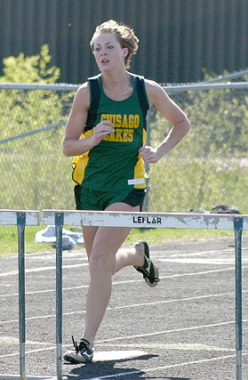 Chisago Lakes girls track team place 9th despite hurdler Laura Biersach best career time 