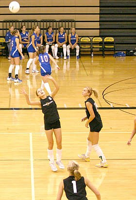 Wildcat VB wins two at Big Lake
