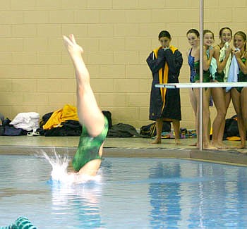 Diving is highlight of meet with Zephyrs