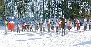 Kid's Cross-Country Ski Race