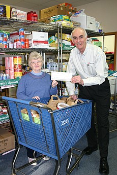 Family Pathways receives $1,000 for food shelves