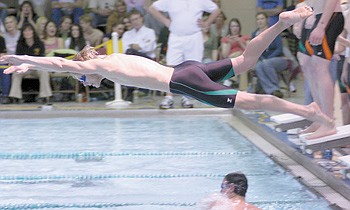 Wildcat swimmers suffer rare loss, rebound against Cooper