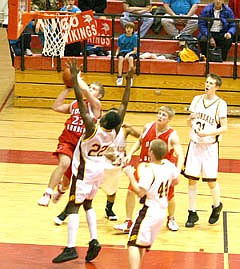 North Branch boys drop two conference basketball games 