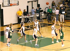 Wildcat girls split pair 