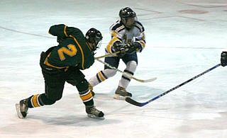 Wildcat hockey boys bow out in loss to Totino 