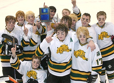 Chisago Lakes B-1 Bantam team makes history 