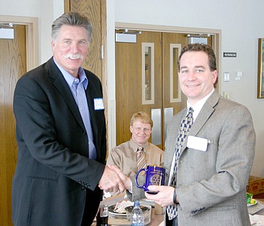 Black Jack shares memories and thoughts with CL Rotary 