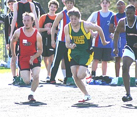 And we're off and running! Spring sports begin with indoor track meet 