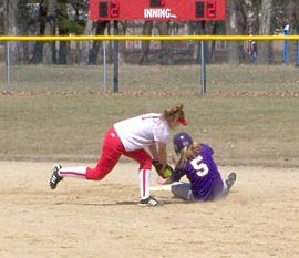 North Branch softball falls twice to northern foes 