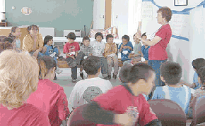 Her mission; bringing Bible School to kids in the Land of the Midnight Sun 