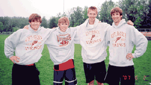 Viking 4x800 relay team sets records, qualifies for State Meet at Hamline 