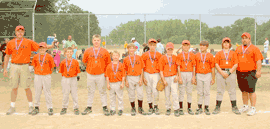 Local Little League teams in County Tournament