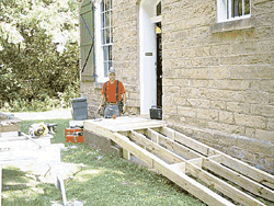 Stone House Museum gets ramp