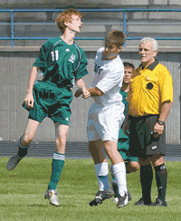 Wildcat soccer teams kick off season, boys lose at St. Thomas,  girls tie MPA  