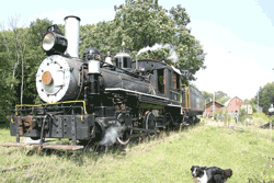 Historic steam engine up and running