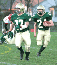 Chisago Lakes vs North Branch, advantage Wildcats