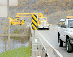 Osceola bridge stress sensors placed as part of 3-4 month monitoring program 