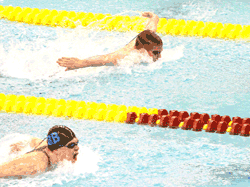 Swimmers on road to take on Cambridge, take second at Princeton Invite 