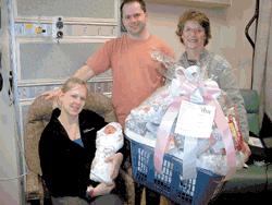 First babies of the new year