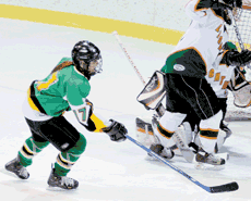 Wildcat hockey girls end season with loss to top-seeded Thunderhawks in section play 