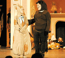 Stuffed animal becomes real in the Story of the Velveteen Rabbit  