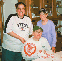 Minnesota Twins baseball fan Nancy Ryan  is 2008 Honorary Co-Chair of Relay For Life of Chisago County 