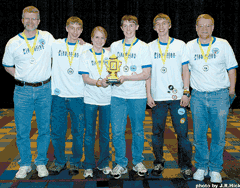 Minnesota State Champions take 2nd Place in World FLL Robotics Competition