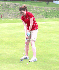 North Branch girls at Bunker Hills, at home against PC and CLBS 