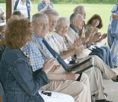 Township and city officials honor Tolzmann's lifetime of true citizenship; parkland will be testament to his legacy