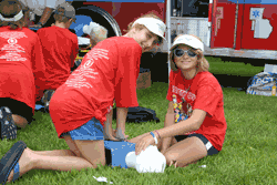 On land, by air and in the water; Safety Camp big hit with youngsters