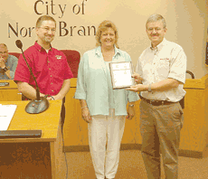 Fisk honored at North Branch Council meeting, personnel issues discussed and firefighter retirement benefit increased