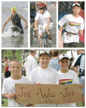 Trio of youngsters know no boundaries at Chisago Lakes Triathlon