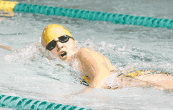 Chisago Lakes comeback falls just short against top NSC swimming squad