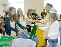 Food waste recycling starts at CLMS