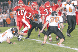 Tigers claw through the Vikings, spoil North Branch's homecoming festivities 