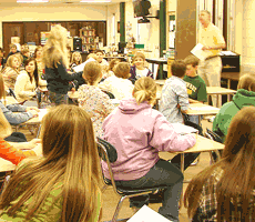 CLMS students 2008 election