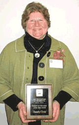 Chrun honored with Retired Art Educator of the Year award