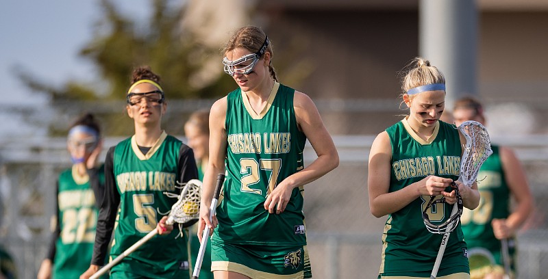 Monticello, Minnesota - April 15, 2024:.Chisago Lakes vs Monticello Lacrosse at the Monticello High School in Monticello, Minnesota on April 15, 2024 (Photo by: Jon Namyst / Namyst Photography, LLC)